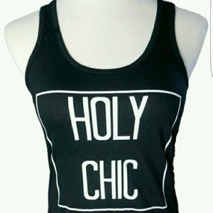 Boutique Holy Chic tank! Price slashed